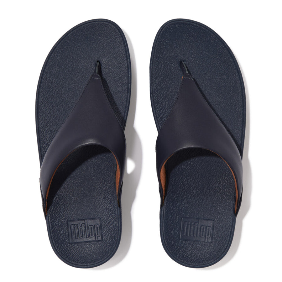 Fitflop - Lulu Leather Toe Post - I88-A15 - Deepest Blue - Sandals