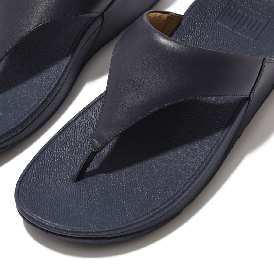 Fitflop - Lulu Leather Toe Post - I88-A15 - Deepest Blue - Sandals