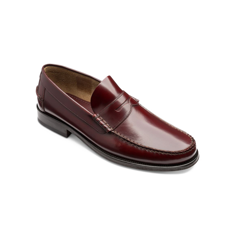 Loake - Princeton - Burgundy - Shoes