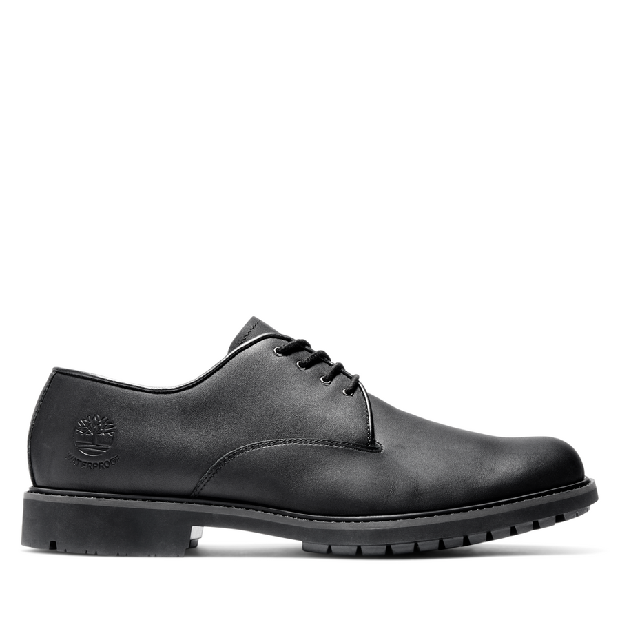 Stormbucks Plain Toe WP Oxford  - Black